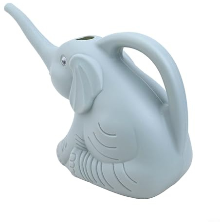 Encourage Your Child's Green Thumb With This Fun Elephant Shaped Watering Can, Small Watering Can For Indoor Plants (Wise blue)