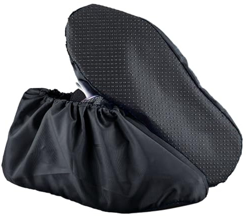 Couvre-chaussures imperméables – Chaussons antidérapants, protection de chaussures réutilisable et résistante à la poussière | Surchaussures lavables en machine pour hommes et femmes, cyclisme
