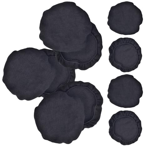 LIGIGWASH 12 Pezzi Copriorecchie per Cuffie in Tessuto Elasticizzato Protezione Antisudore Lavabile per Cuffie Gaming Over-ear Copertura Traspirante per Padiglioni Auricolari