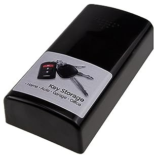Caja de Llaves Magnética Soporte Emergencia Oculto Antipérdida para Hogar Oficina Coche y Camión