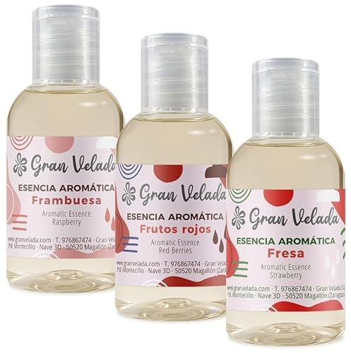 Gran Velada - Pack Ahorro Esencias del Bosque 3 x 50 ml | Aromas Intensos Esencias Aromáticas para Ambientadores Caseros para Hacer Velas | Perfumar Creaciones DIY Hazlo Tú Mismo