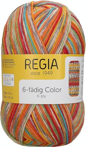 Regia Schachenmayr 6-Fils Color, 150G Square Circus Fils À Tricoter