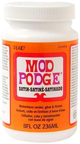 Mod Podge All In One Decoupage Satin Sheen Sealer 8oz Bottle