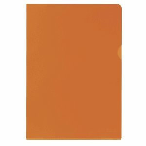 Elba Sichthülle Premium A4 PVC-Folie 0,15mm VE=25 Stück orange