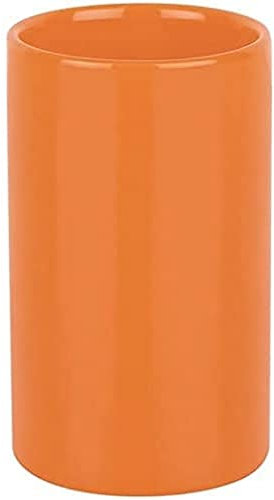 Spirella Gobelet Céramique Tube Orange