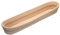 KitchenCraft Home Made Banneton Bread Basket / Proving Basket, Baguette Shaped, Rattan, 44 x 9 cm, Brown