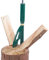 AGT Handholzspalter: Manueller Hand-Holzspalter für weiches Holz mit bis zu 30 cm Länge (Holzspalter Handbetrieb, Handspalter Holz, Spanmesser Anzündholz)