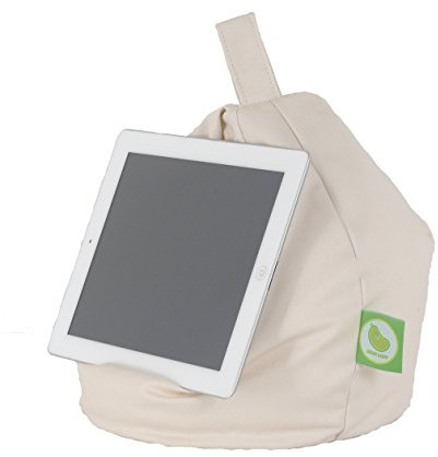 Bean Lazy iPad, eReader & Book Mini Bean Bag Fits All tablets and eReaders - Natural