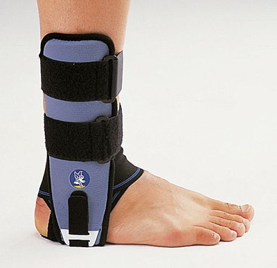Orthèse stabilisatrice avec sangles de renfort Ligastrap Immo gauche taille inférieur à 1,60m