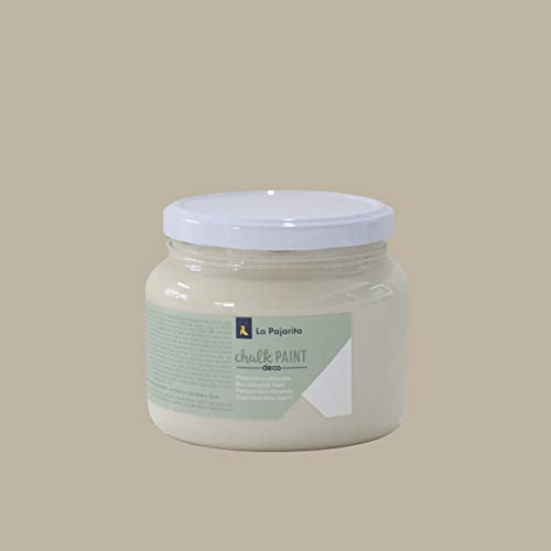 La Pajarita 103091 Pintura para Decoración y DIY, Chalk, 1, Beige Antiguo