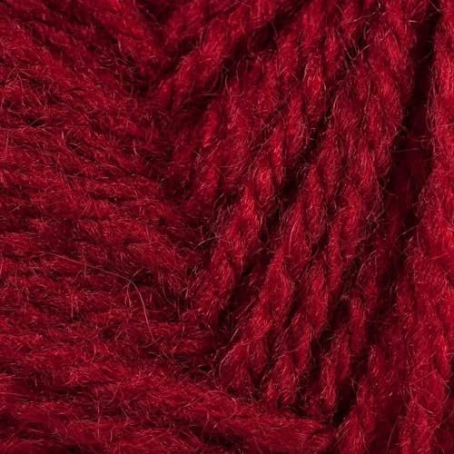 Sirdar Wool Hayfield Bonus Aran with Wool, Deep Red (830), 400g by Sirdar