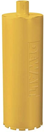 DeWalt, Corona de diamante para perforar en húmedo 65x400mm, acoplamiento 1 1/4' UNC hembra universal, para materiales estándar y duros