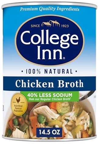 College Inn Fat Free and Lower Sodium Chicken Broth, 14.5 oz