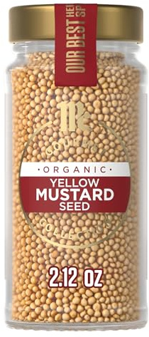McCormick Gourmet Organic Yellow Mustard Seed, 2.12 oz