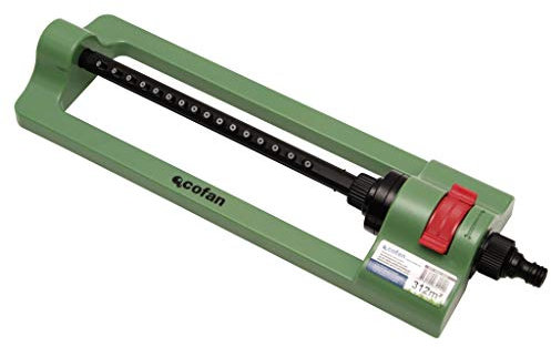 Aspersor de riego oscilante 16 chorros I Material plástico I Apto para jardín