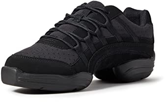 Capezio Tenis de danza Rockit DS24 para Mujer, Negro, 37 EU