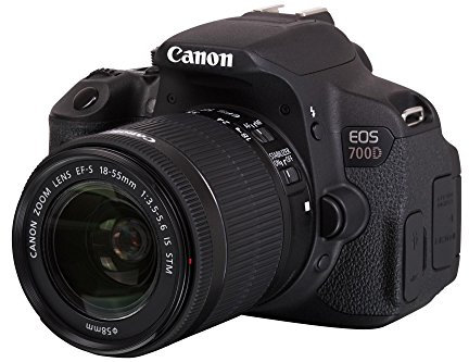 Canon EOS 700D Digital SLR Camera - (EF-S 18-55mm f/3.5-5.6 IS STM Lens, 18MP, CMOS Sensor) 3 inch LCD