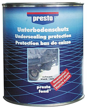 presto 603260 Unterbodenschutz Bitumen schwarz 2,5 kg