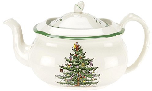 Spode Christmas Tree Teapot L/S