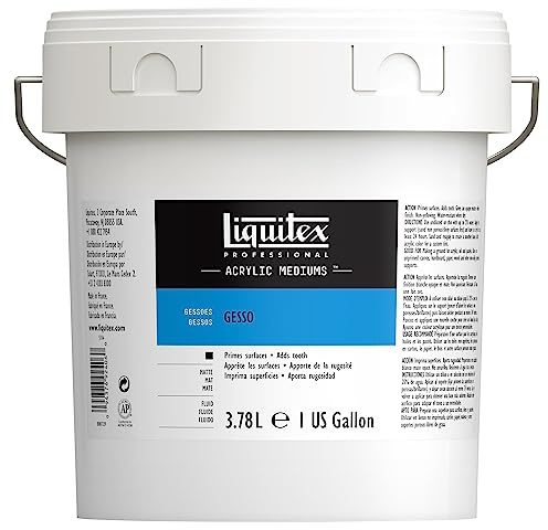 Liquitex Additif - Gesso Blanc Seau 3,78L