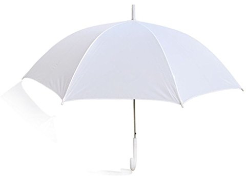 Ombrello bianco sposa diametro 105 cm Impermeabile da pioggia