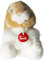 Trudi Coniglio Oliviero Coniglietto Peluche Mascotte e animali fattoria. Regalo del Compleanno e Festa Mamma e papà | 15x20x18cm Taglia S | Animali da fattoria | Modello 23741