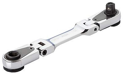 EZRED 4S04 Micro Combo Dual Ratchet Socket with 1/4 Square Drive & Magnetic Bit Drive