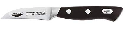 Paderno 18126-07 Couteau à éplucher, Lame forgée, 7 cm