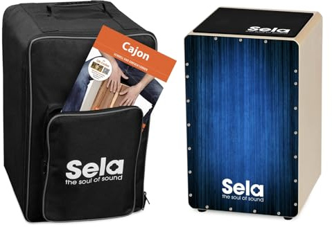 Sela, Cajon con zaino, blu