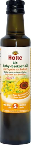 Holle Huile Alimentaire Biologique pour Bébé 250 ml - Lot de 2