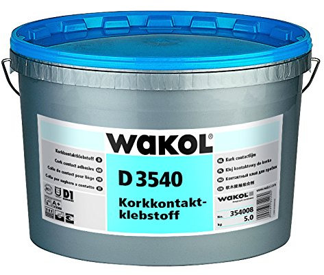 Wakol D 3540 Korkkontaktklebstoff 5,0 kg