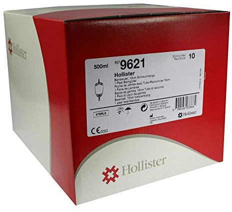 INCARE Beinbtl.steril 9621 10 cm Schlauch 10X500 ml