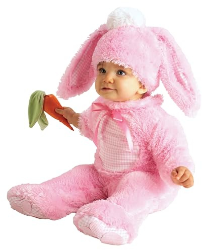 Rubie's IT885352-12/18 - Costume per Bambini Coniglietta Super Baby, XS Carnevale