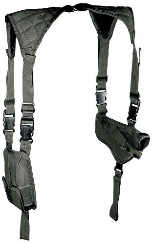 UTG Schulterholster Deluxe Horizontal Schoulder Holster, Schwarz, PVC-H170B