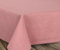 BEAUTEX fleckenabweisende und bügelfreie Tischdecke - Tischtuch mit Lotuseffekt - Tischwäsche in Leinenoptik, Eckig 160x400 cm, Rose