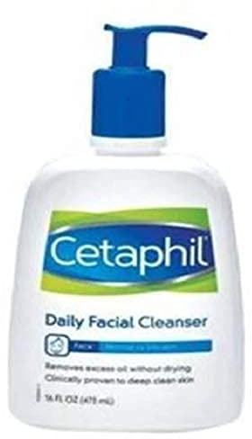 Cetaphil Daily Facial Cleanser, Normal to Oily Skin, 16 Fl Oz