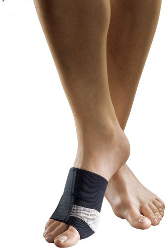 SPORLASTIC METARSO Spreizfußbandage Größe 4 schwarz 07905, 1 Stück