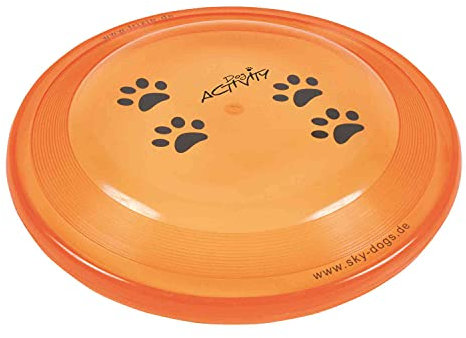 Trixie 33561 Dog Activity Dog Disc, bissfest, ø 19 cm