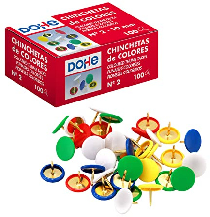 MTL 79218 – Confezione da 100 puntine colorate