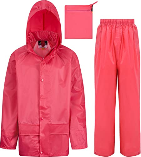 Wetplay Kids Waterproof Jacket and Trouser Suit Set Boys or Girls