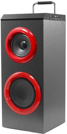 Sumvision Psyc Torre WX Wifi Streaming Wireless Bluetooth Tower Speaker Black