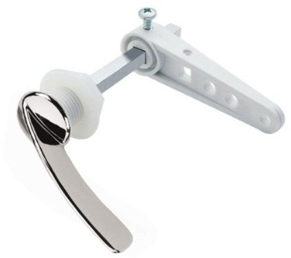 Merriway BH00126 Toilet Cistern Handle Fitting Chromed Metal -1 Pcs