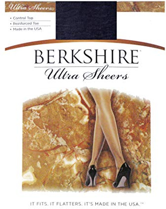 Berkshire 4419 Women's Ultra Sheer Control Top Pantyhose – 15 Denier Tights with Reinforced Toe - Lightweight, Perfect Fit