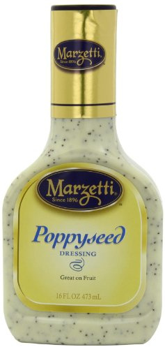 Marzetti Dressings, Poppyseed, 16 Ounce (Pack of 6)
