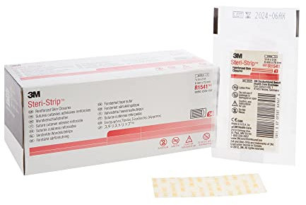 Steri-Strip 3M, Wundverschlussstreifen, 50 x 3 Streifen 6mm x 75mm