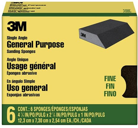 3M CP040-6P Angled Sanding Sponge