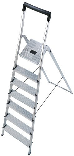 HAILO 5_8947-001 - Escalera de Tijera de Aluminio L40 EasyClix (7 peldaños)