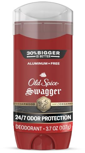 Old Spice Deodorant for Men, Aluminum Free, Swagger Scent, 3.8 oz