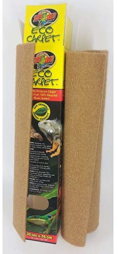 Zoo Med Tan Eco Carpet 30 L X 12 W 29 Gallon