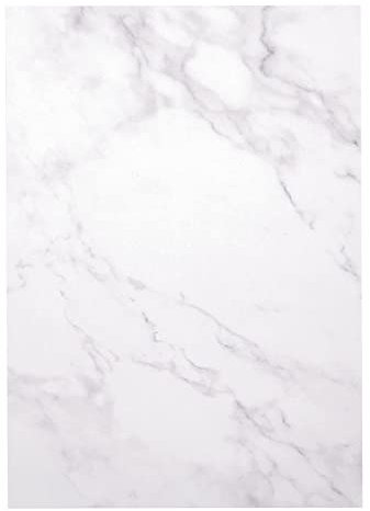 Florence Marmorpapier Weiß - Briefpapier A4- Vintage Designpapier 10 Stück - Verwende zu Urkundenpapier, Pergamentpapier oder Karten basteln 200 gsm